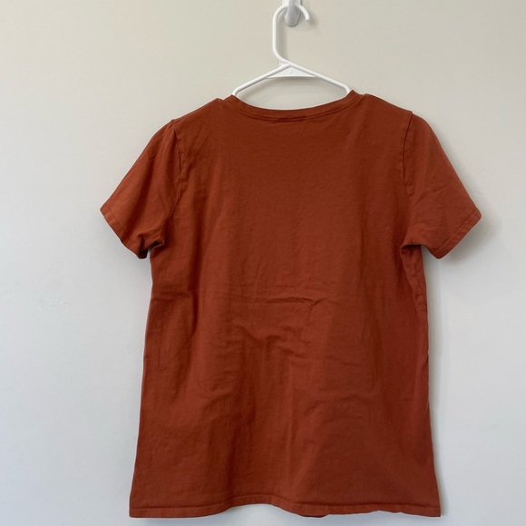 BURNT ORANGE GRAPHIC TEE FROM BOHME - Picture 5 of 6